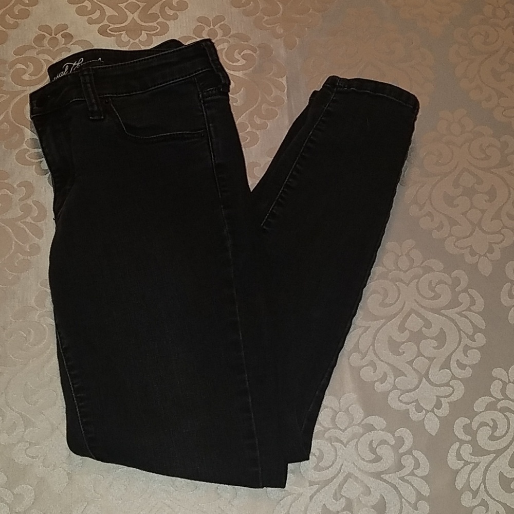 **3 for $20** black jeans in short length